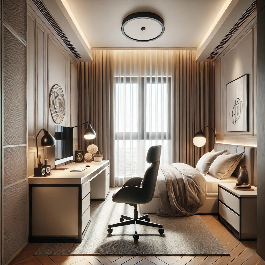 How to Create a Lux Bedroom Office