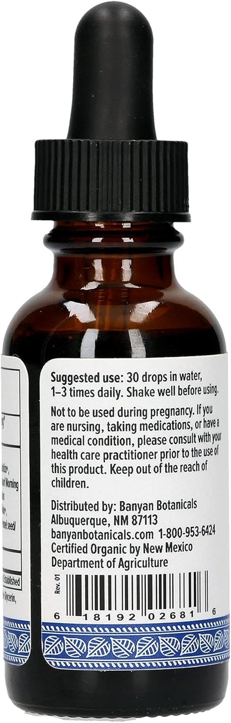 Organic Focus Liquid Extract, USDA Certified Organic, Ayurvedic Herbal Nootropic Formula Designed to Provide Mental Support When You Need to Be Focused, Aware, and Alert.