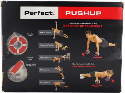 Perfect Pushup Rotating Push up Handles – Enhance Your Workout and Engage More Muscles with Ergonomic Design